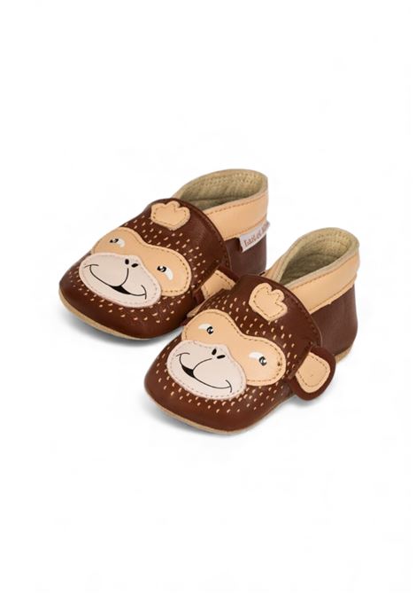 Scarpa baby pelle LAIT ET MIEL | SIN01MONKEY